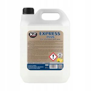 K2 EXPRESS PLUS SZAMPON SAMOCHODOWY Z WOSKIEM 5L K145