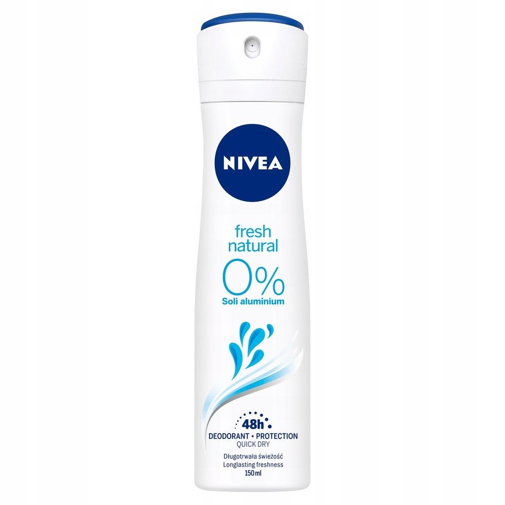 NIVEA FRESH NATURAL DEZODORANT W SPRAYU 150 ml - obrazek 10