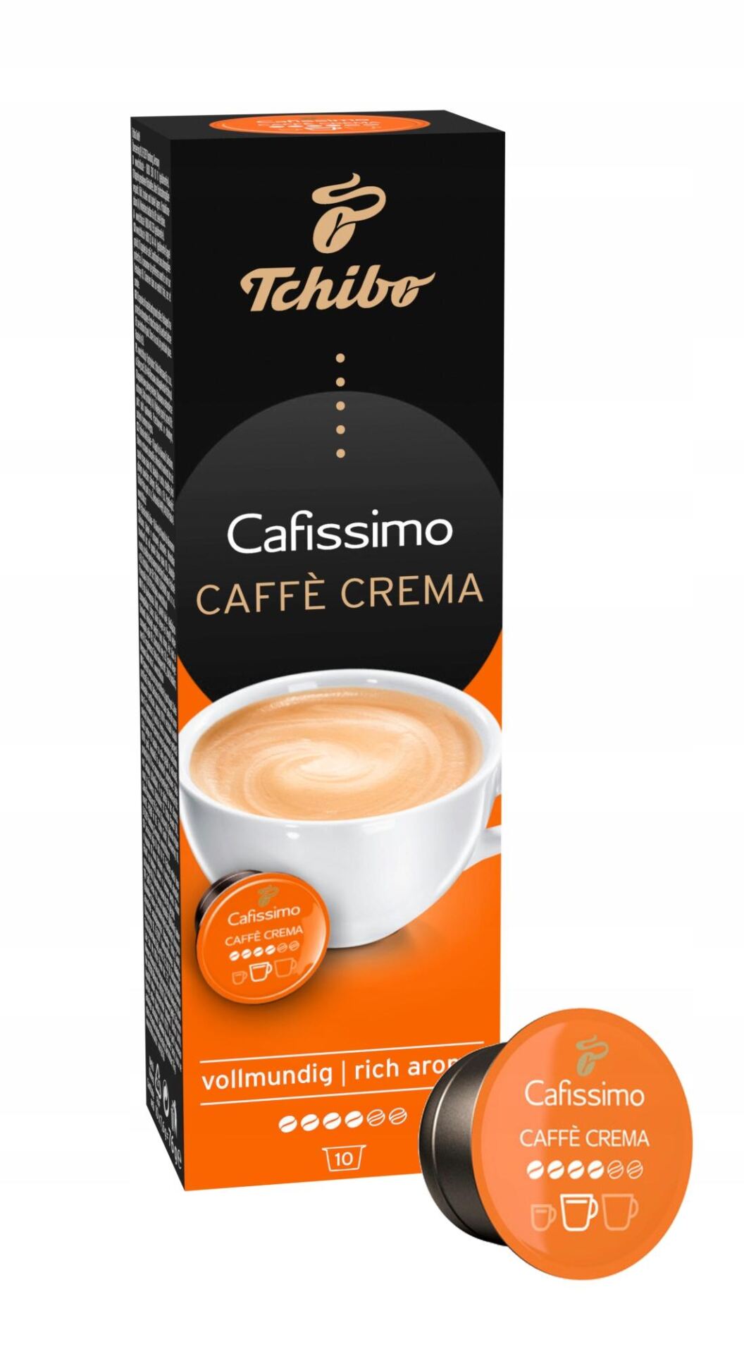 Tchibo Cafissimo Crema Rich Aroma 10 Kapsułek Arabika