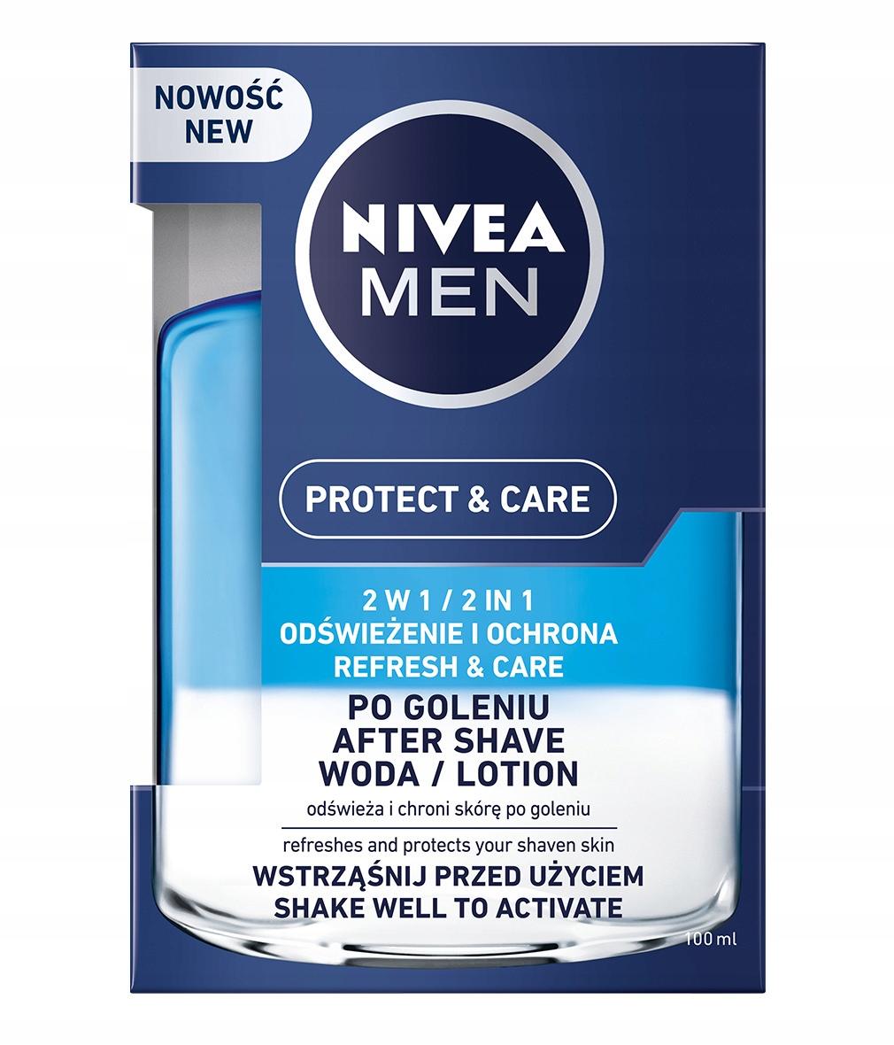 NIVEA MEN Woda po goleniu Protect Care 2w1 100ml - obrazek 12