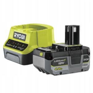 RYOBI ZESTAW KOMPLET RC18120-140 AKUMULATOR 4Ah Z ŁADOWARKĄ 18V LITHIUM ONE