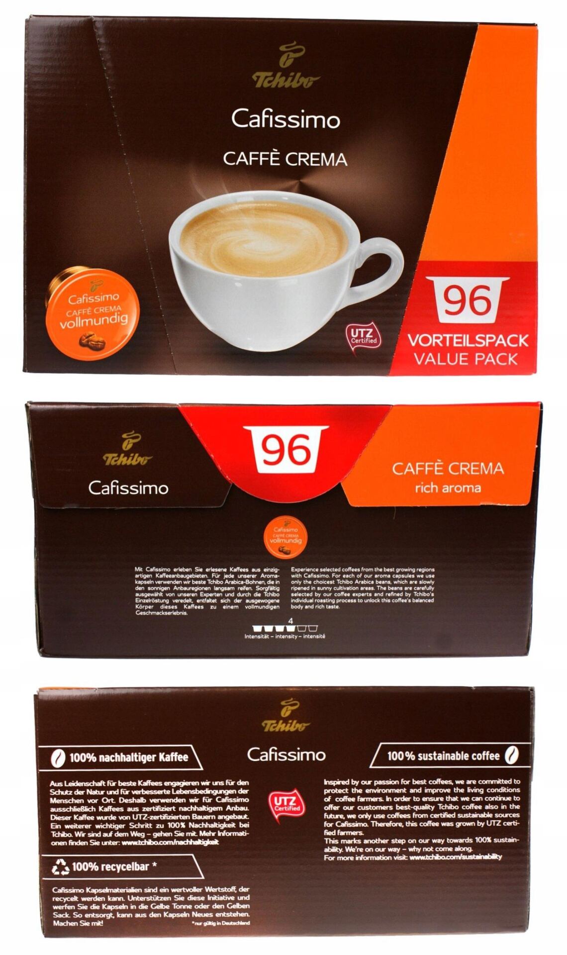 Tchibo Cafissimo Crema Rich Aroma 96 Kapsułek Arabika - obrazek 14