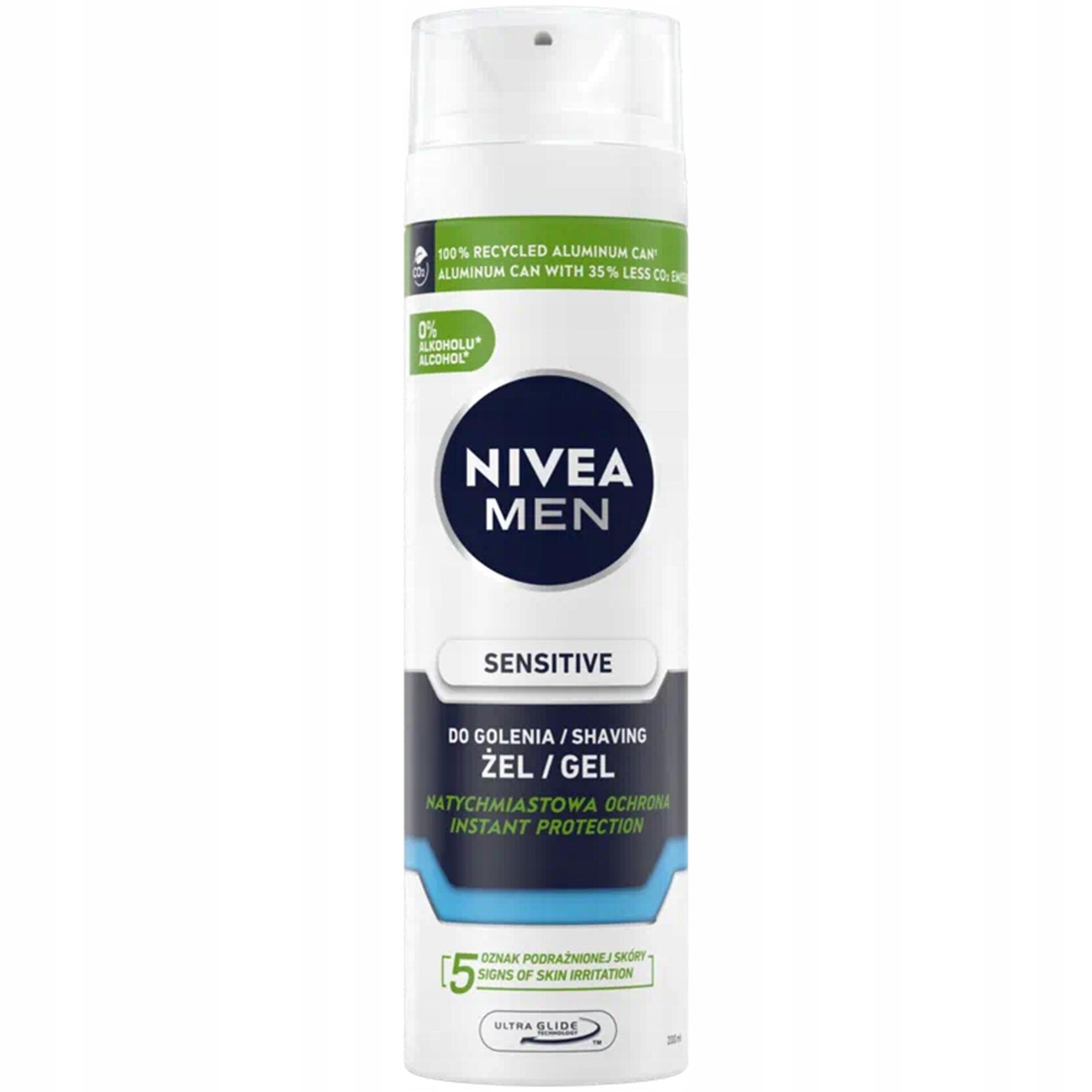 NIVEA Men Łagodzący żel do golenia Sensitive 20 0ml - obrazek 7