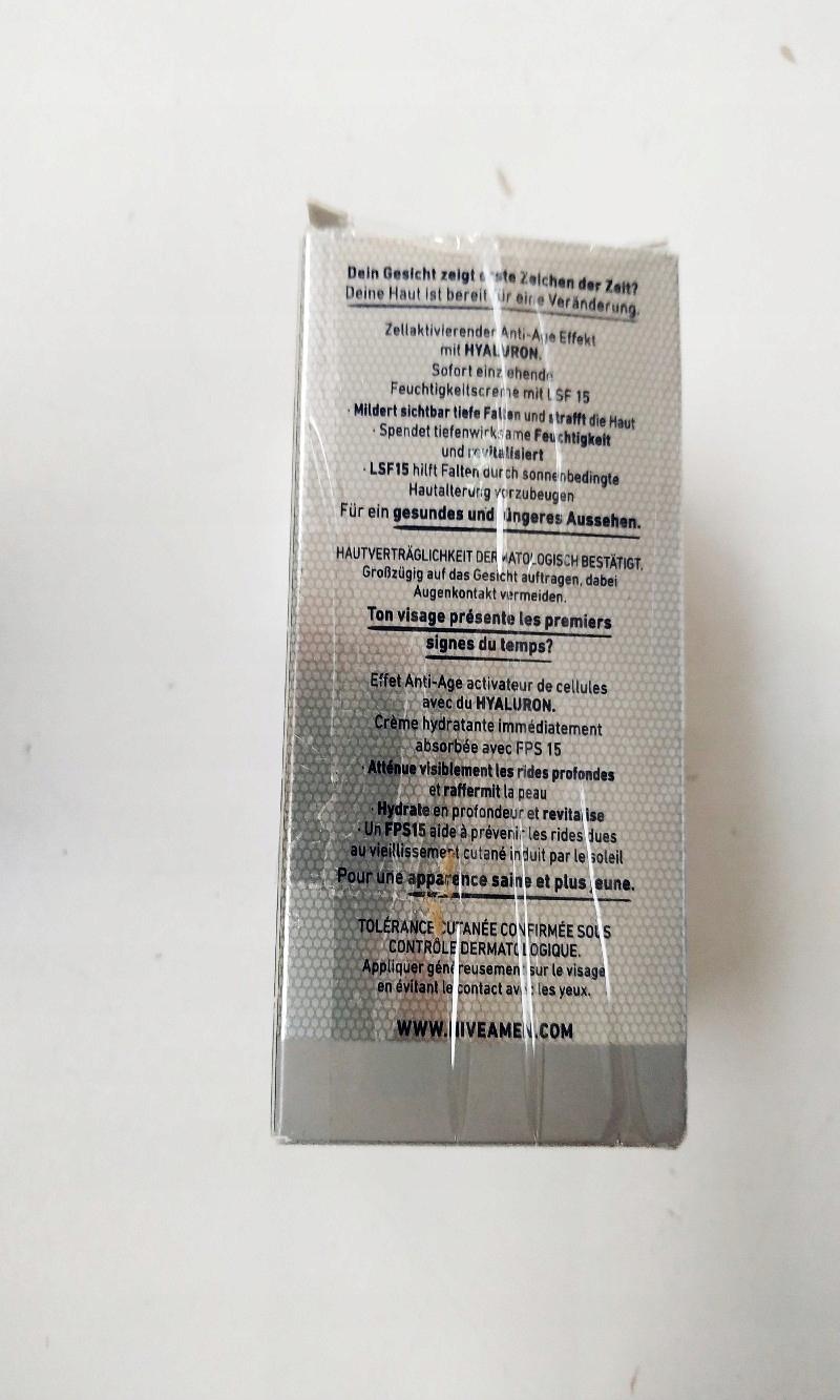 NIVEA MEN KREM PRZECIWZMARSZCZKOWY HYALURON 50 ML - obrazek 10