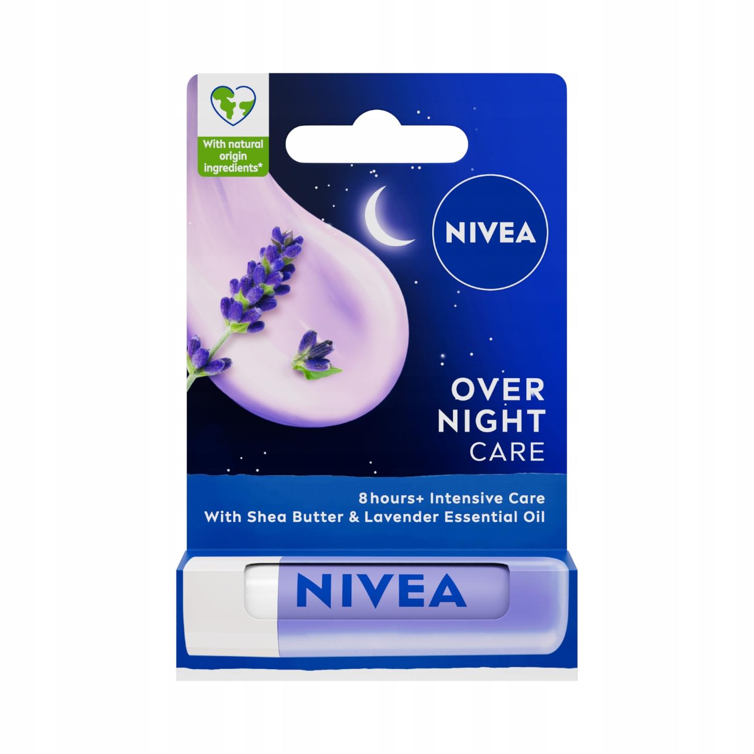 NIVEA Overnight Care Pielęgnująca pomadka do ust - obrazek 2