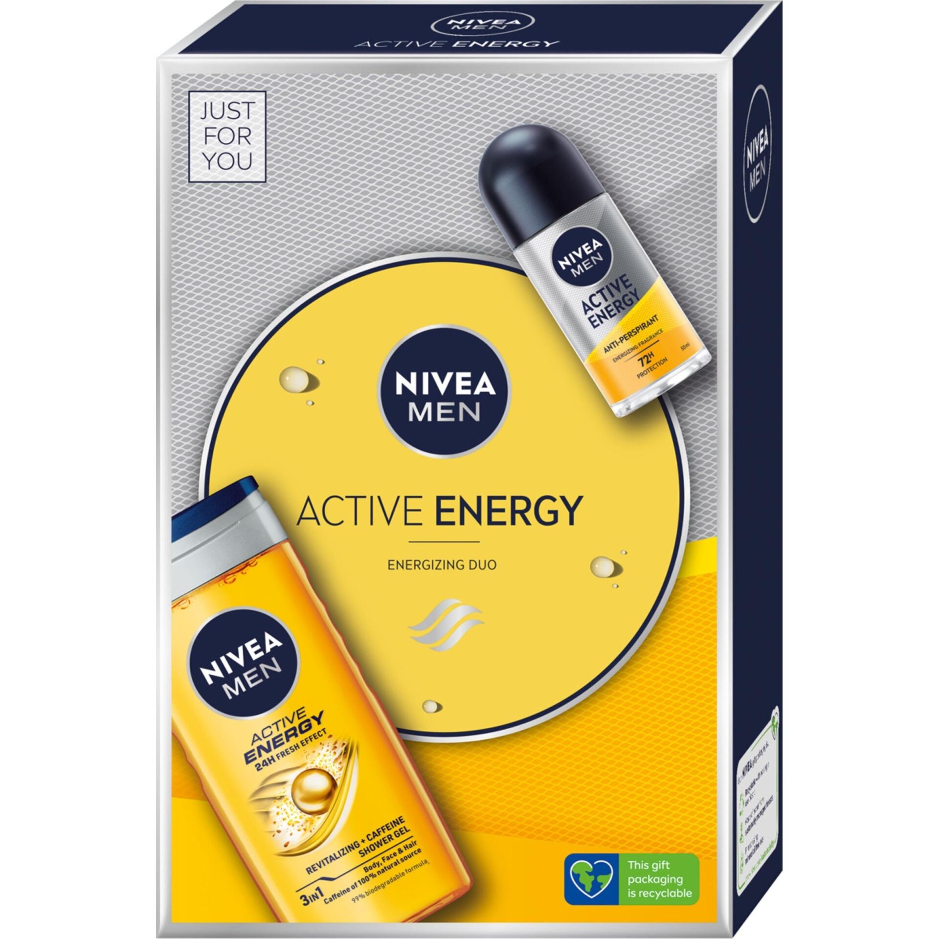 NIVEA MEN Żel pod prysznic Active Energy 500 ml - obrazek 15