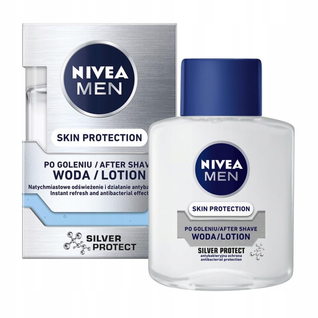 NIVEA MEN Woda po goleniu Silver Protect 100ml - obrazek 5