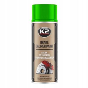K2 BRAKE CALIPER PAINT LAKIER DO ZACISKÓW HAMULCOWYCH 400ml ZIELONY L346ZI