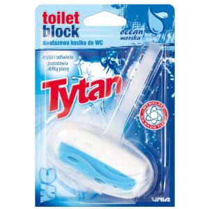 DWUFAZOWA KOSTKA DO WC TYTAN MORSKI KOSZYCZEK 40G
