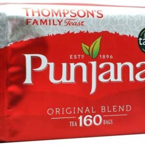 Thompson's Family Herbata Punjana 160 sztuk