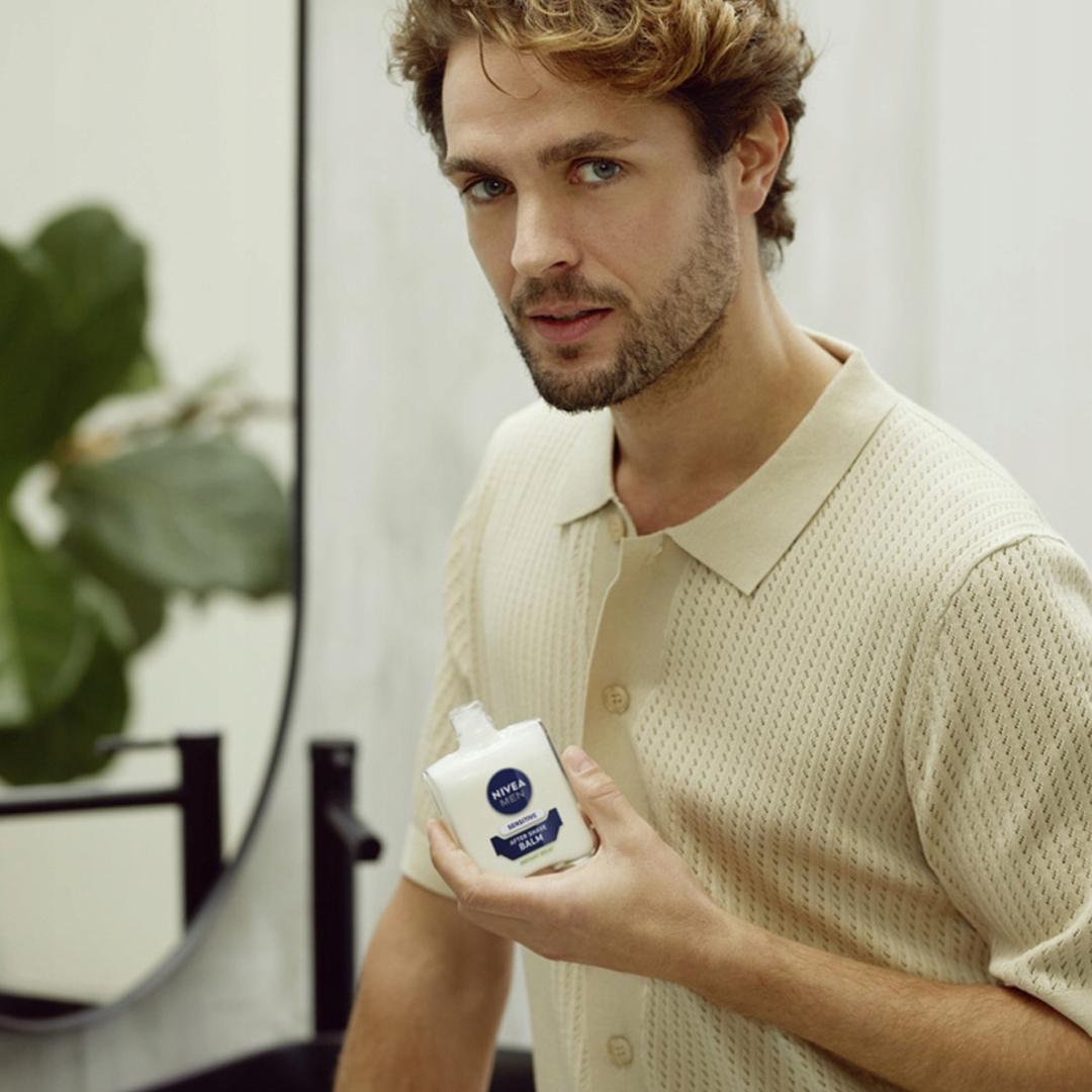 NIVEA MEN Łagodzący balsam po goleniu Sensitive 100 ml - obrazek 5