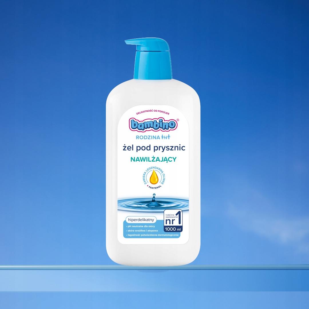 BAMBINO Rodzina Żel pod prysznic nawilżający, 1000 ml - obrazek 6