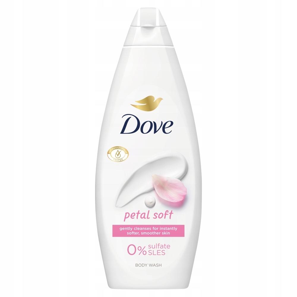 Dove Petal Soft Nawilżający Żel Pod Prysznic Zapach Płatki Kwiatów 720 ml