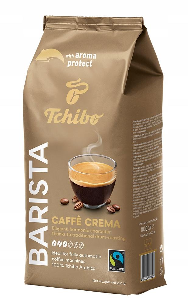 Tchibo Barista Caffè Crema Kawa Ziarnista 1kg Arabika - obrazek 4
