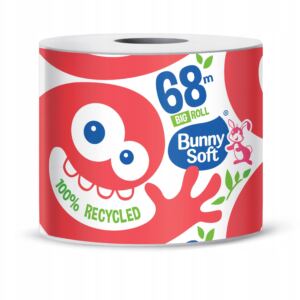 Bunny Soft Papier toaletowy BIG ROLKA 2-war. 68mb