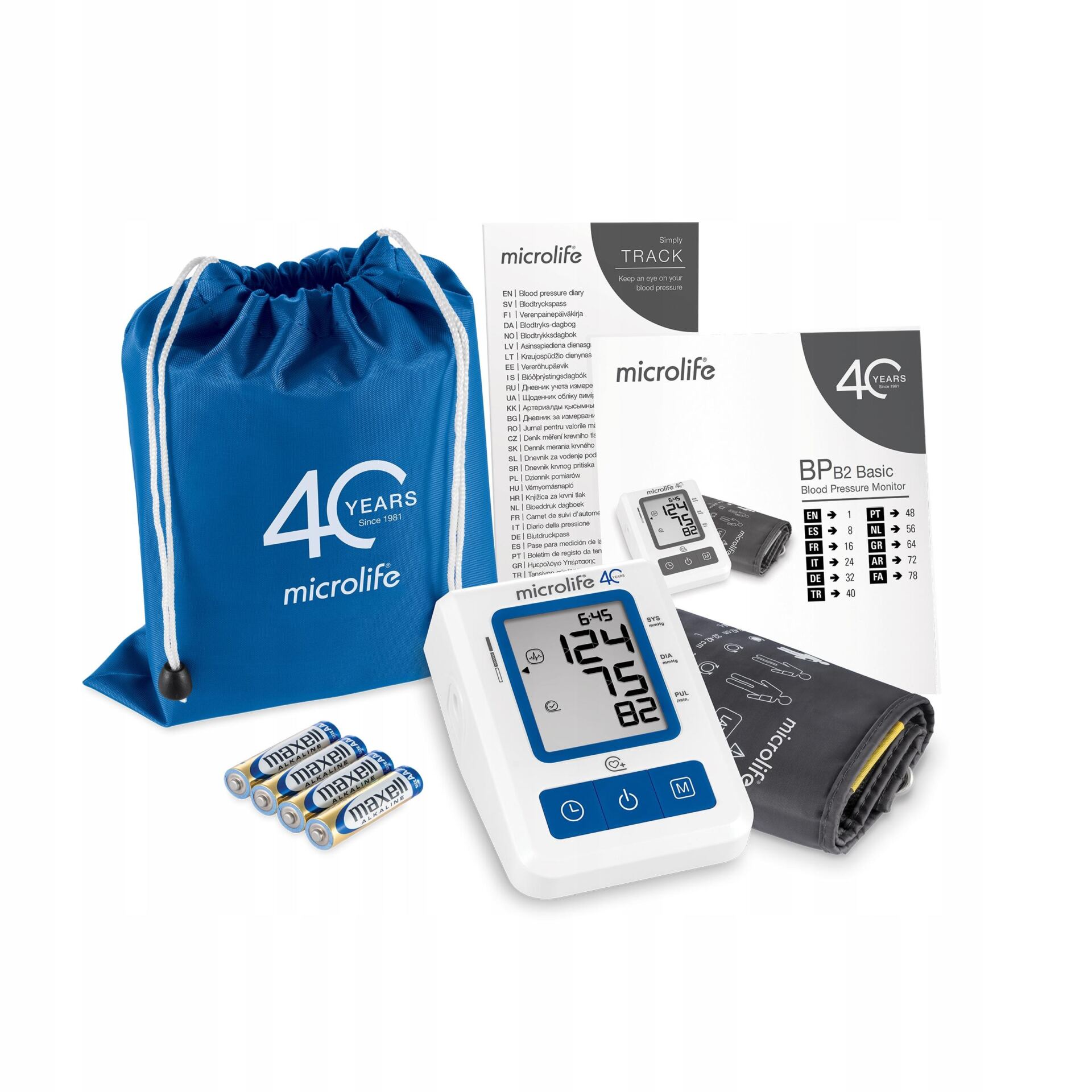 Microlife Ciśnieniomierz Naramienny Elektroniczny BP B2 Basic+zasilacz - obrazek 9