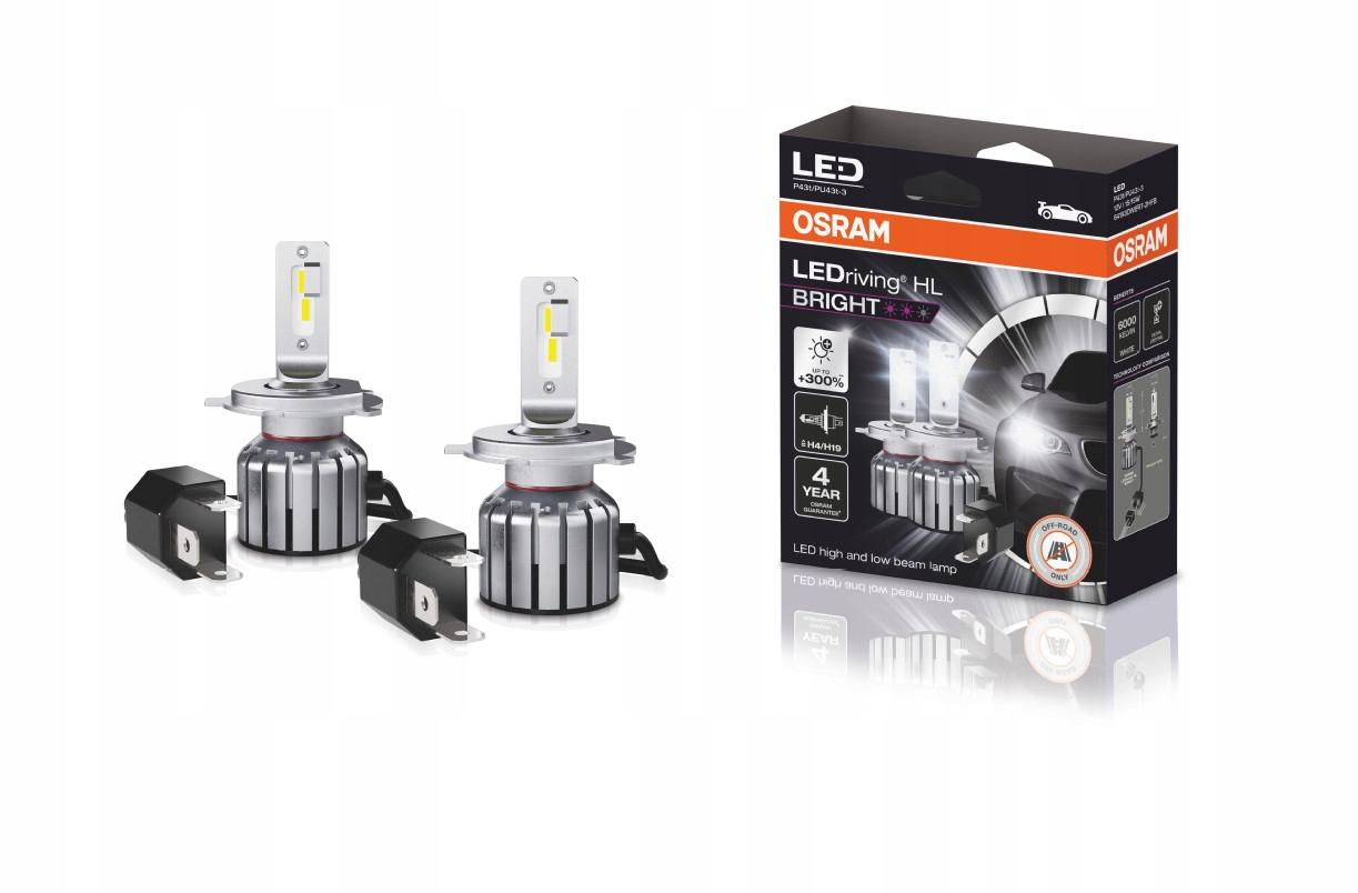 Osram Żarówki LED HL Bright H4/H19 6000K - obrazek 7