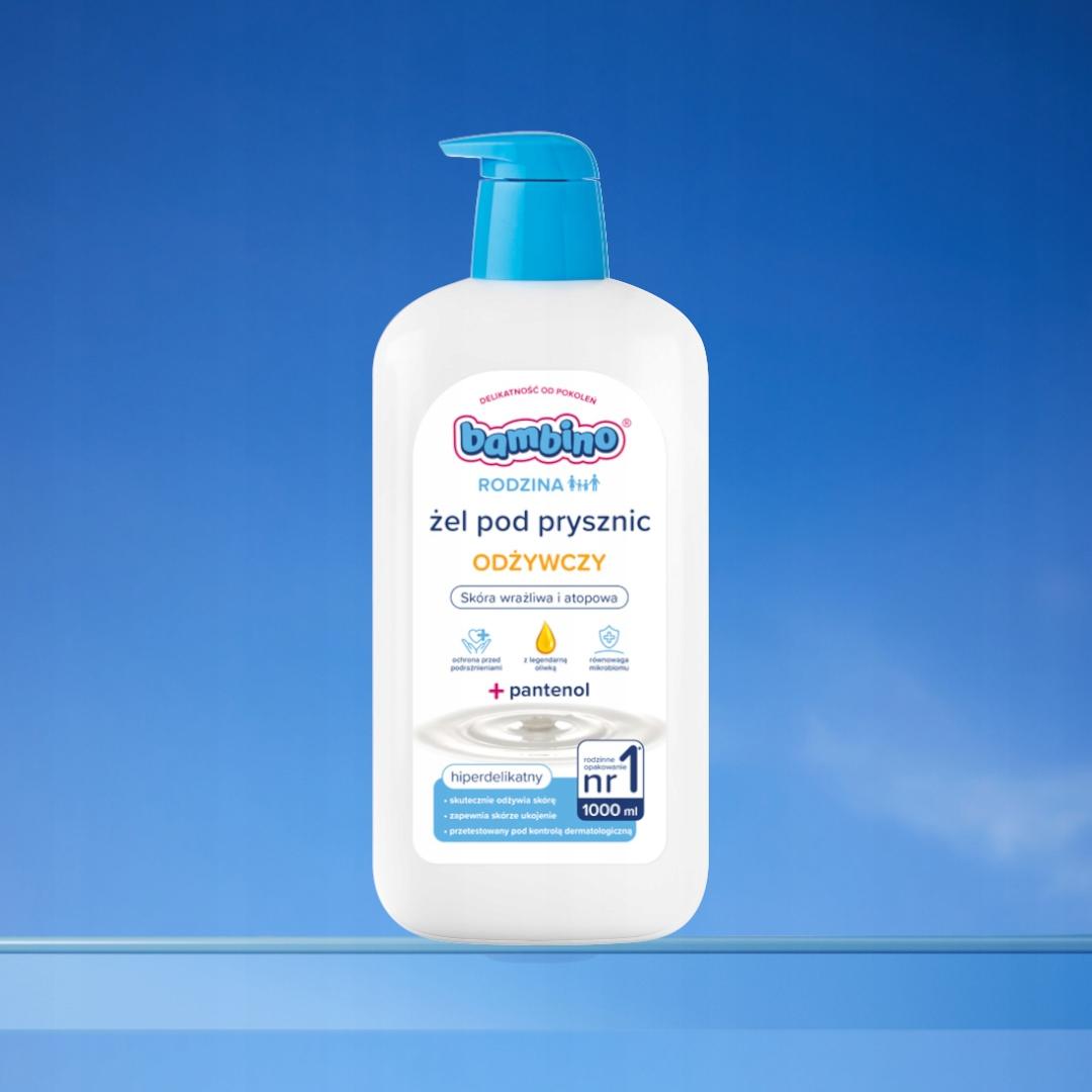 BAMBINO Rodzina Żel pod prysznic odżywczy, 1000 ml - obrazek 5