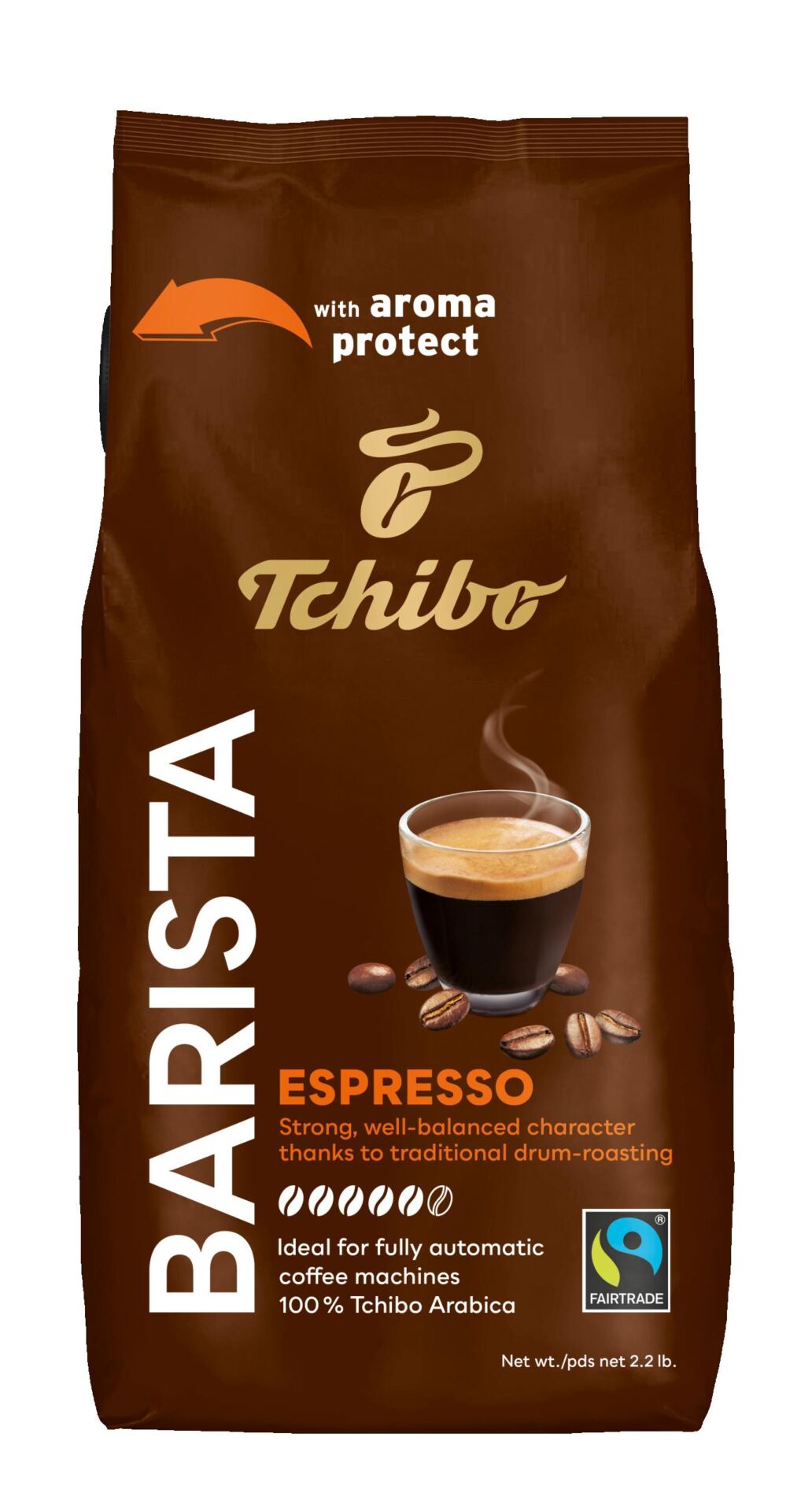 Tchibo Barista Espresso Kawa Ziarnista 1kg Arabika - obrazek 7