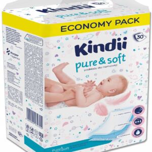 Kindii Podkłady do Przewijania Higieniczne 30 szt.