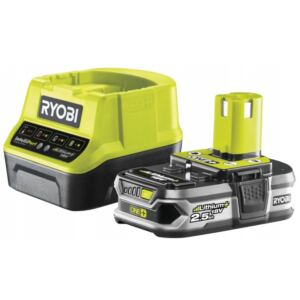 RYOBI AKUMULATOR 18V 2,5Ah + ŁADOWARKA 2A 75min SYSTEM ONE+ RC18120-125