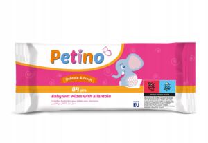 Petino Delicate & Fresh chusteczki nawilżane 84 szt