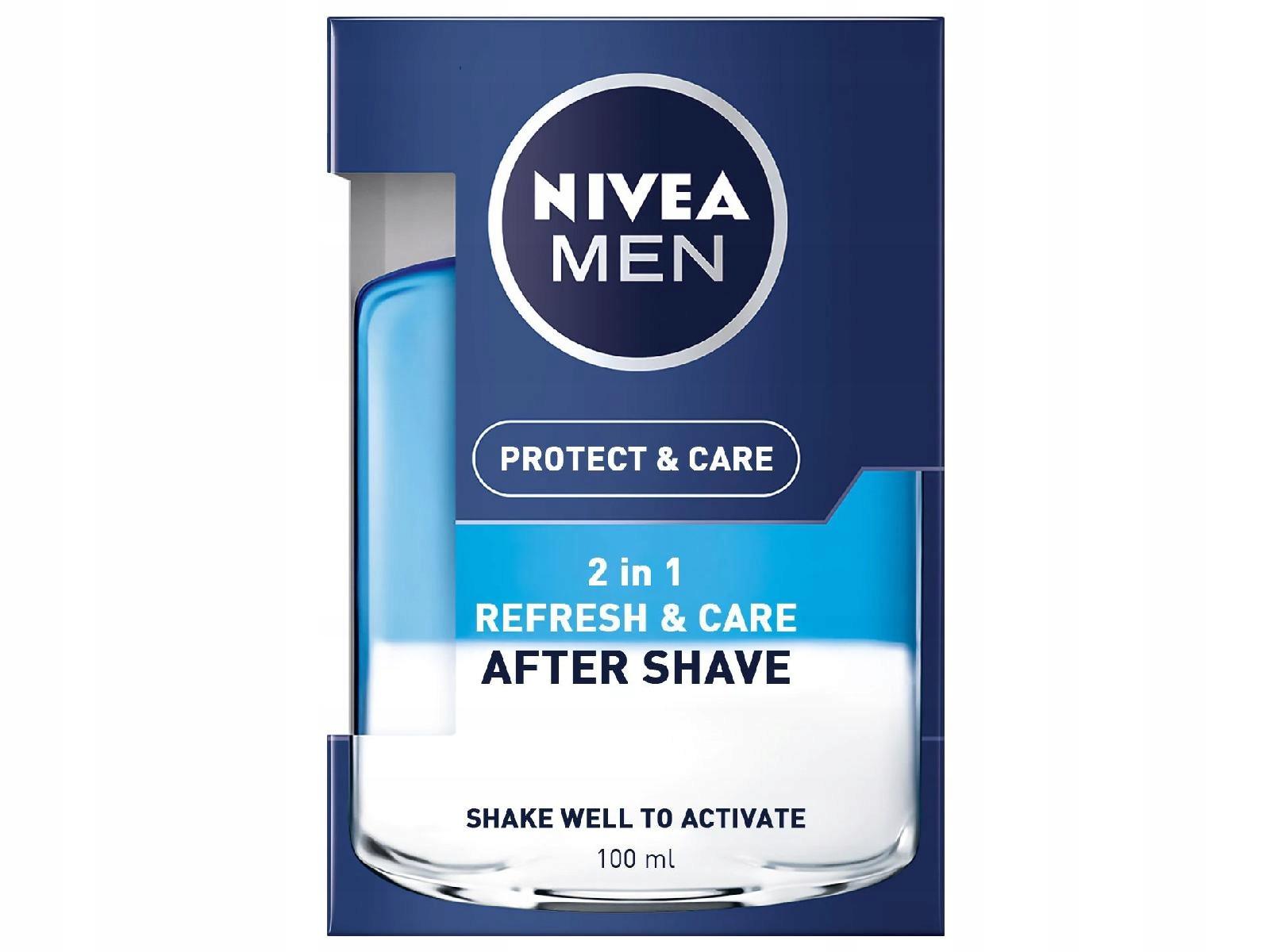 NIVEA MEN Woda po goleniu Protect Care 2w1 100ml - obrazek 11
