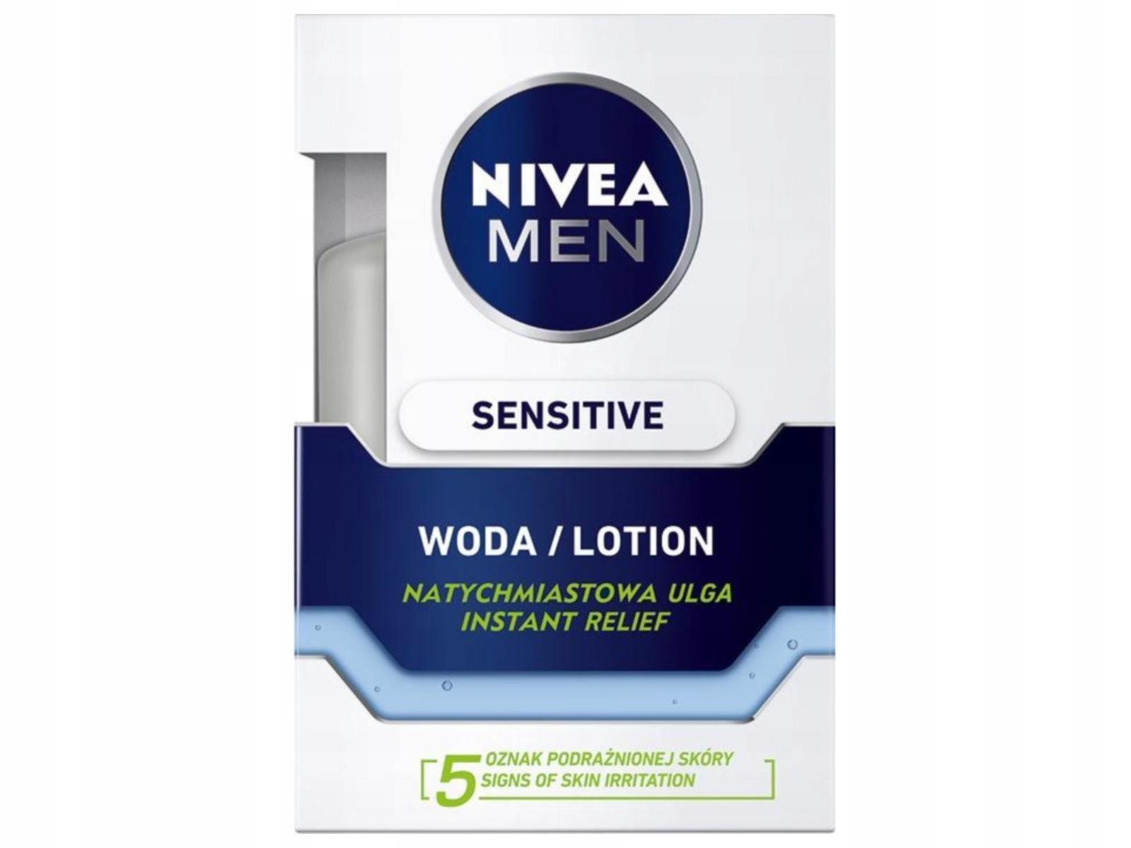 NIVEA MEN ŁAGODZĄCA WODA PO GOLENIU SENSITIVE 100 ml - obrazek 6