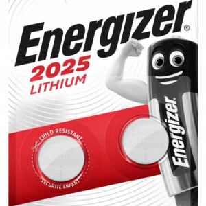 Energizer Bateria Specjalistyczna Płaska Guzikowa CR2025 2BL 3V