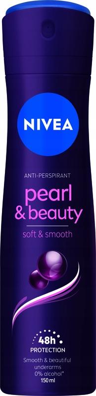 NIVEA PEARL & BEAUTY sOFT & sMOOTH ANTYPERSPIRANT W SPRAYU 150 ML