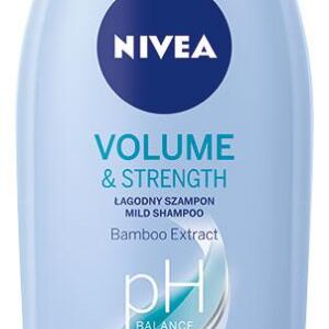 NIVEA ŁAGODNY SZAMPON PIELĘGNUJĄCY VOLUME & STRENGTH 400 ml