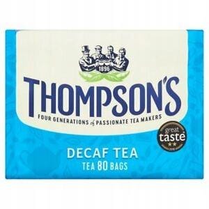 Thompson's Family Herbata Decaf 80szt. IRL