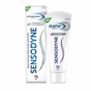SENSODYNE Pasta do z臋b贸w Ultraszybka Ulga Whitening 75ml