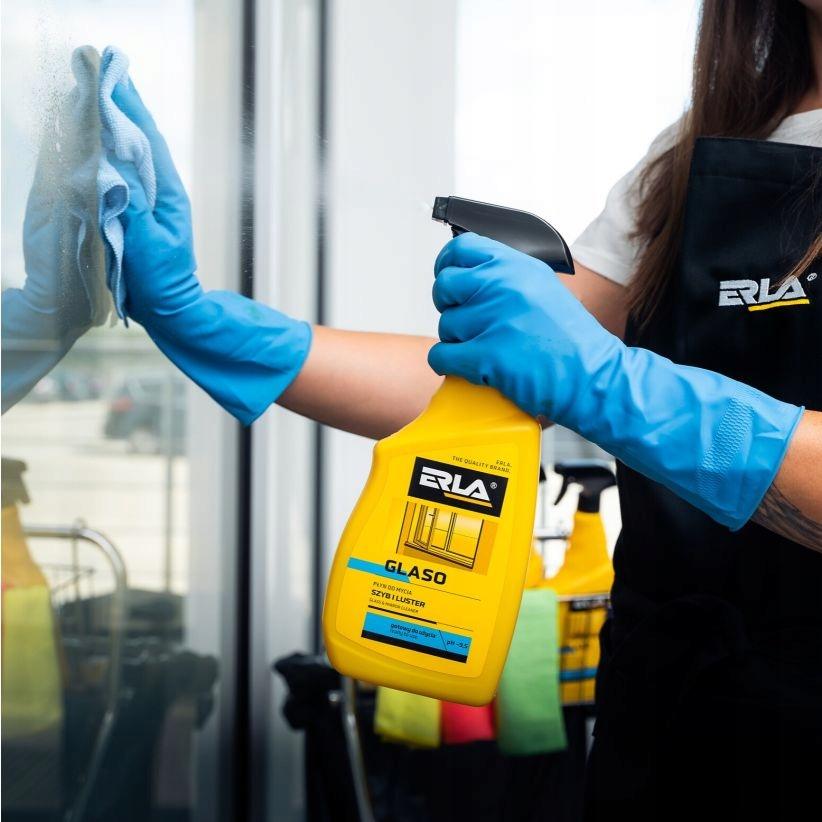 ERLA R1015 GLASO 5L Płyn do mycia powierzchni szklanych Luster Okien Szyb - obrazek 4