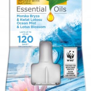 AIR WICK WKŁAD DO ELEKTRYCZNEGO ODŚWIEŻACZA MORSKA BRYZA KWIAT LOTOSU 19ML