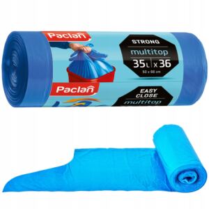 Paclan Worki na Śmieci Uniwersalne Multitop GRUBE 35l 36szt.