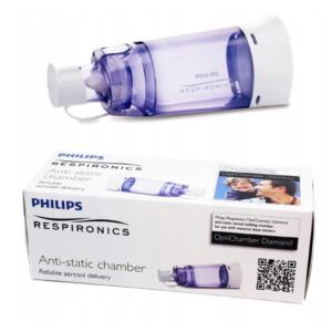 PHILIPS KOMORA INHALACYJNA OPTICHAMBER DIAMOND Z USTNIKIEM
