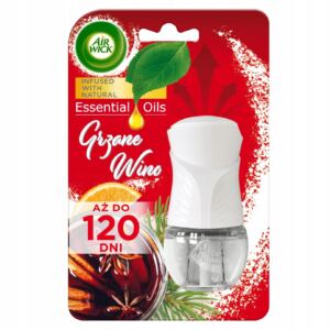 AIR WICK ELEKTRYCZNY ODŚWIEŻACZ POWIETRZA + WKŁAD GRZANE WINO 19ML KOMPLET