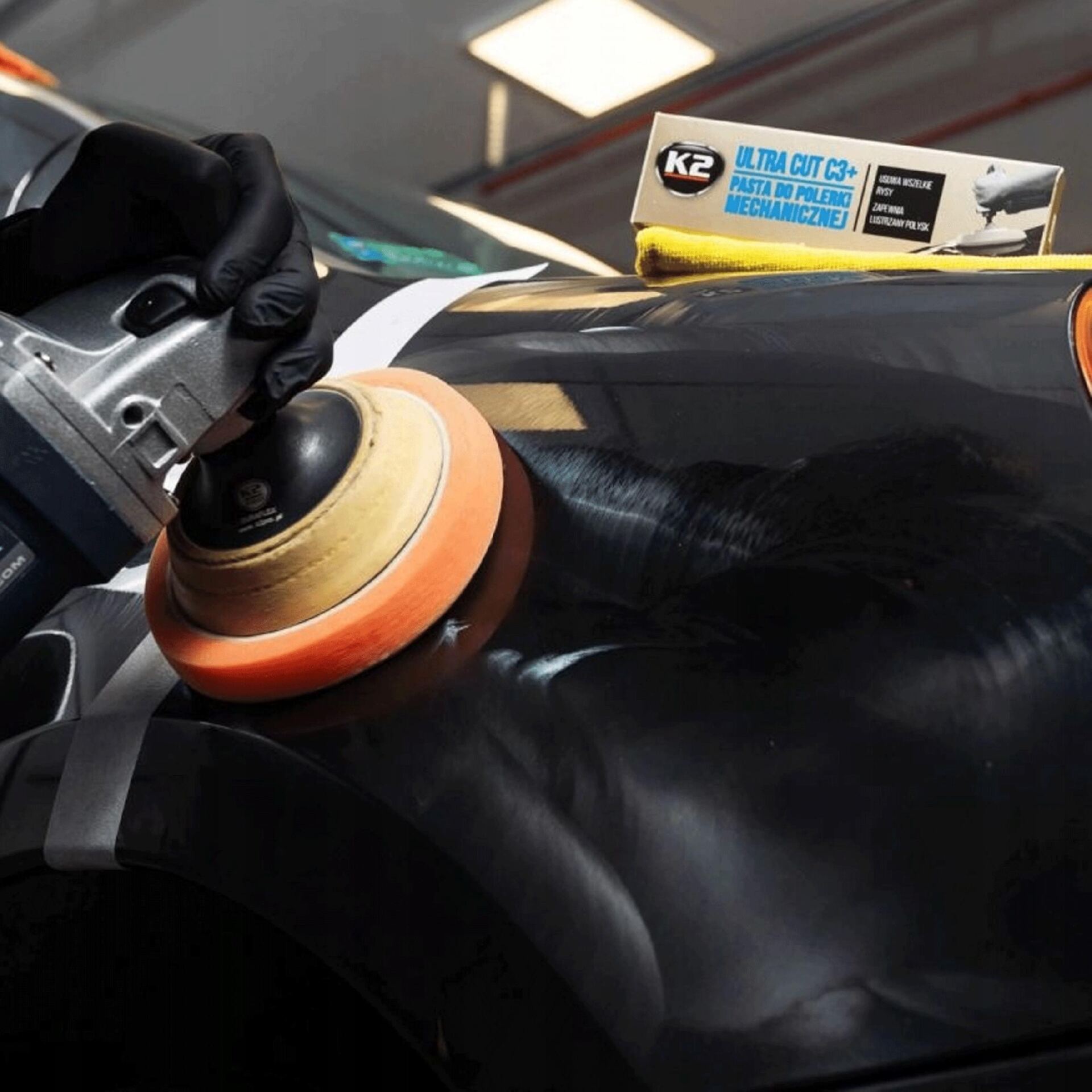 K2 ULTRA CUT Pasta Polerska do Usuwania RYS i Polerowania Pasta do Polerki - obrazek 4
