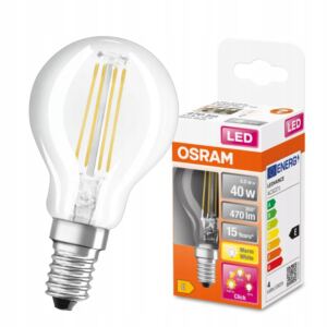 Osram kulka LED 3 stopniowe 艣ciemnianie 4W 2700K 470lm Ciep艂a Barwa