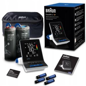 BRAUN ExactFit 3 BUA6150 Ciśnieniomierz naramienny Arytima + 2 mankiety