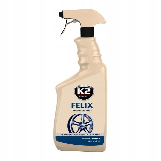 K2 Felix Skuteczny Płyn do Mycia Felg Kołpaków Alufelg 750ml K167M - obrazek 8