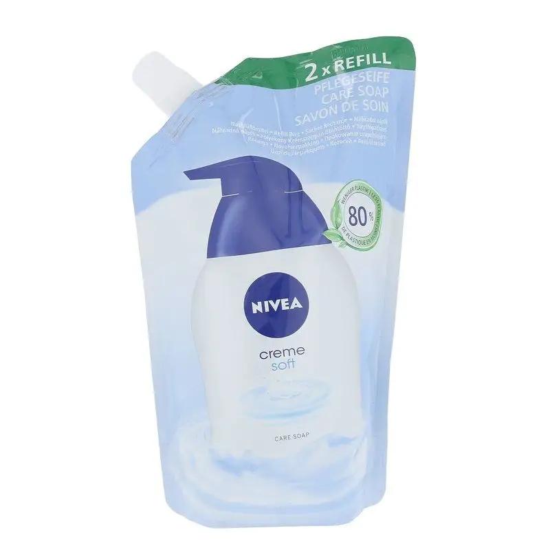 NIVEA KREMOWE MYDŁO W PŁYNIE CREME SOFT 500 ml - obrazek 5