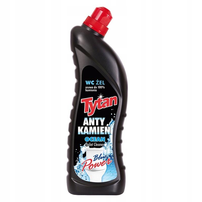 Tytan Anty Kamień Żel do Toalety WC Blue Power 700ml - obrazek 2