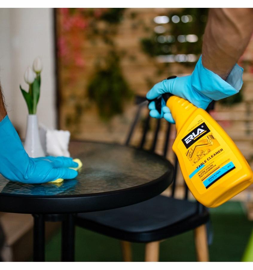 ERLA Table Cleaner do mycia blatów, stolików lady, krzeseł. itp 750ml - obrazek 5
