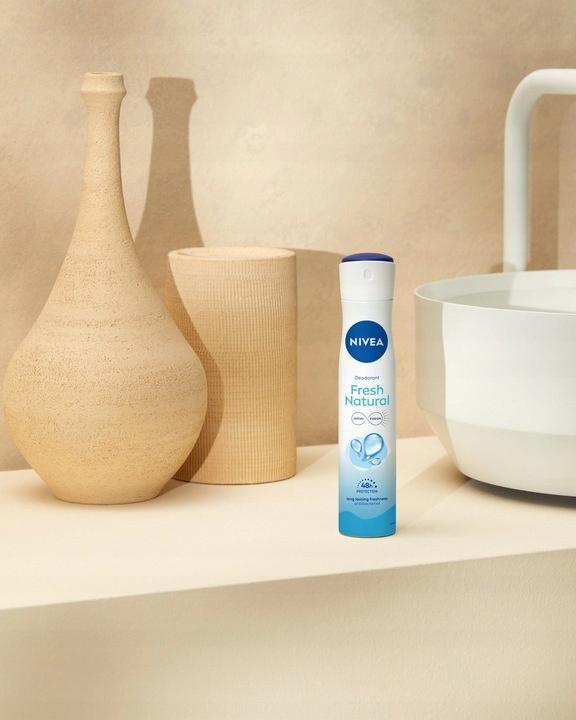NIVEA FRESH NATURAL DEZODORANT W SPRAYU 150 ml - obrazek 3
