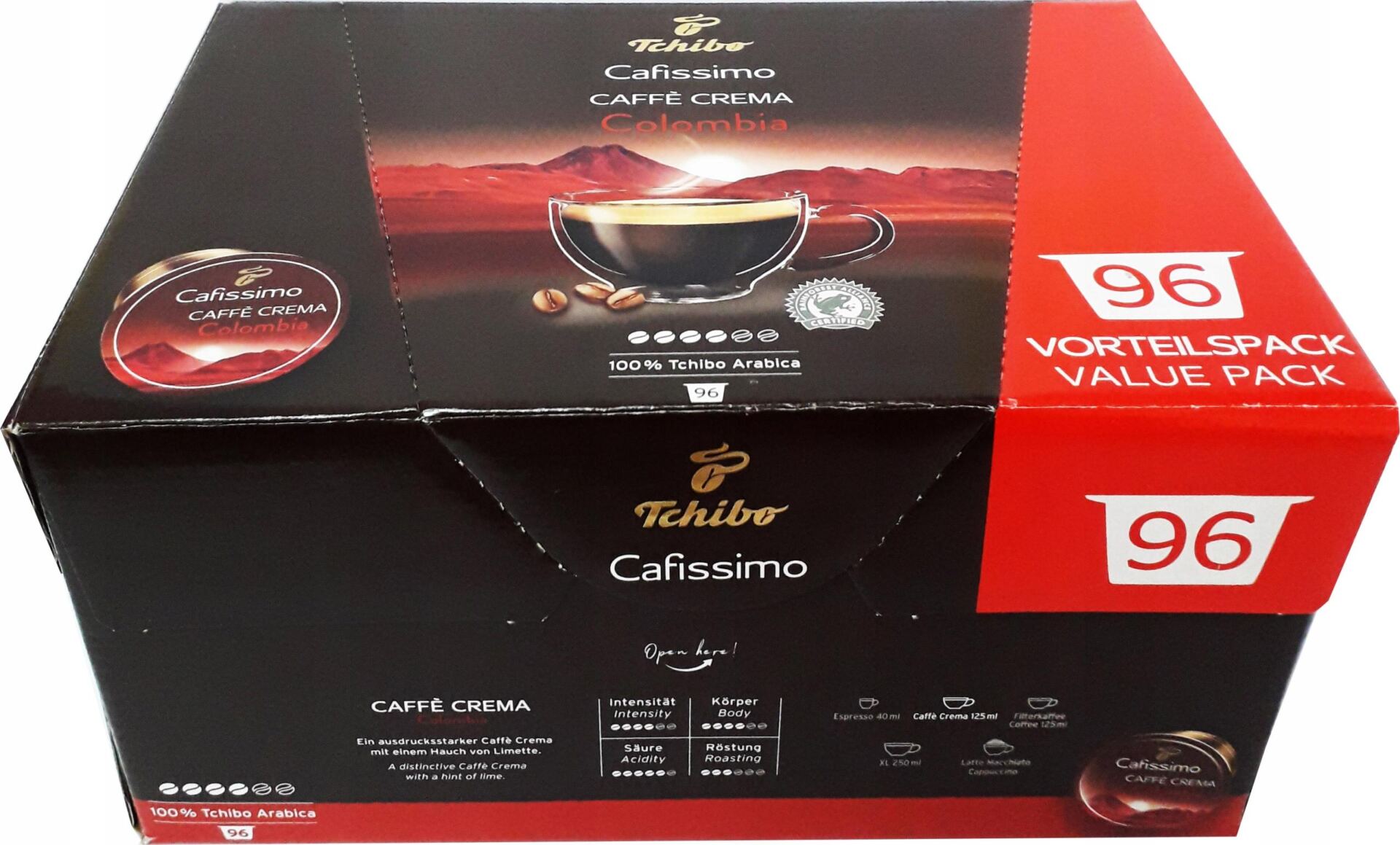 Tchibo Cafissimo Colombia 96kap Kawa Kapsułki Arabika - obrazek 13