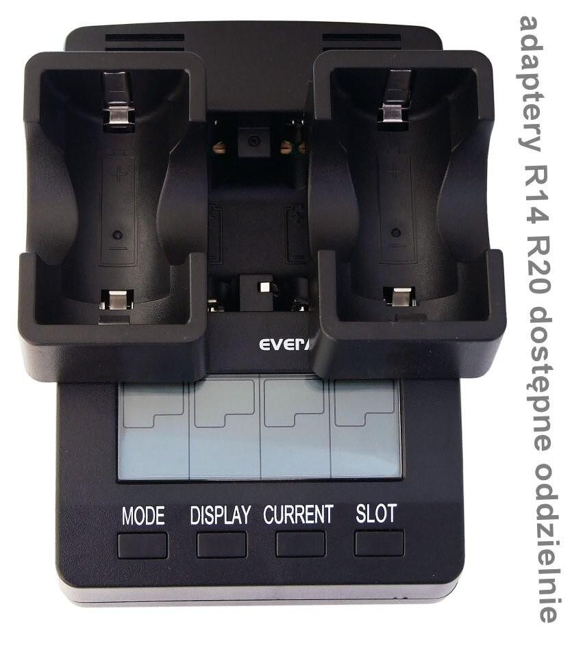 EverActive Ładowarka do akumulatorów AA AAA z wyświetlaczem NC-3000 - obrazek 15