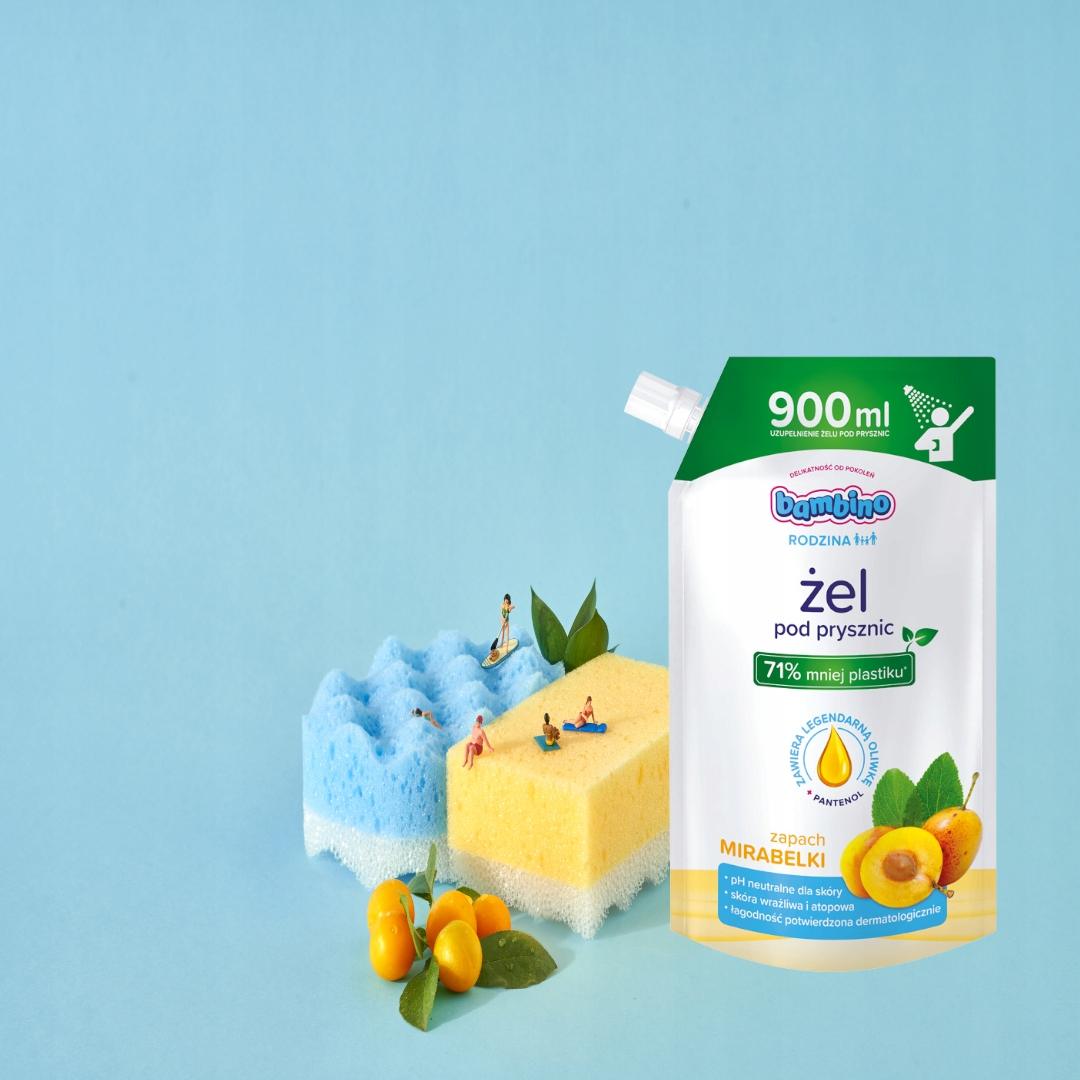 BAMBINO RODZINA ŻEL POD PRYSZNIC MIRABELKA 900 ML - obrazek 5