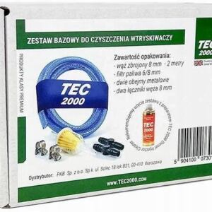 TEC2000 ZESTAW BAZOWY DO CZYSZCZENIA WTRYSKIWACZY